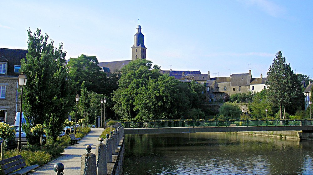 La ville de Putanges-le-lac